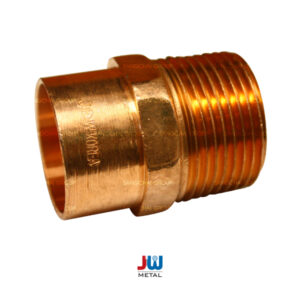 JW Male Copper Adapter