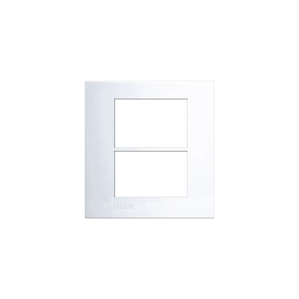 SIEMENS 3+3 Module cover plate and frame - Image 2
