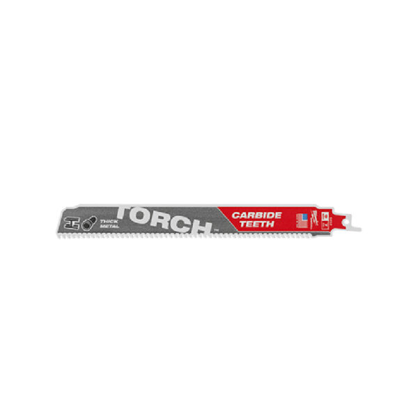 MILWAUKEE THE TORCH™ WITH CARBIDE TEETH SAWZALL™ BLADE 230MM 7 TPI - Image 2