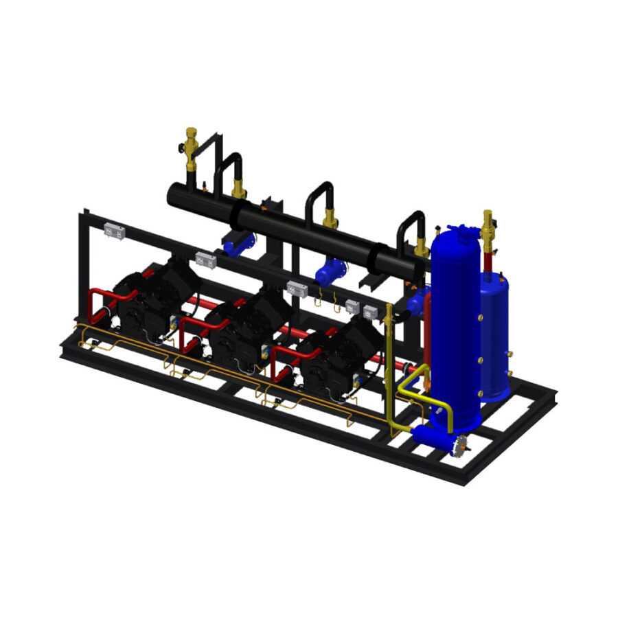 MAXCOOL Rack Compressor SemiHermetic Sangchaigroup