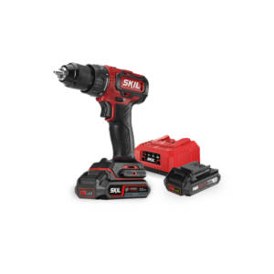 SKIL Drill Driver 20V, Brushless Motor 13mm (DL5293SE20) with 2.0Ah Batteries x 2 pcs, Charger x 1 pc.