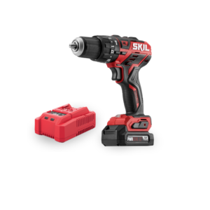 SKIL Hammer Drill Kit 12V, Brushless Motor 13mm (HD5290SE10) with 2.0Ah Batteries x 1 pc, Charger x 1 pc.