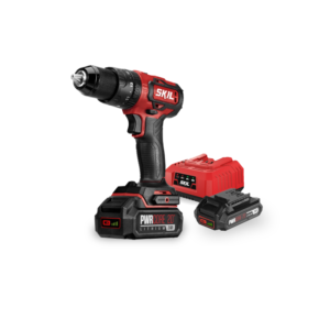 SKIL Hammer Drill 20V, Brushless Motor 13mm (HD5294SE20) with 2.0Ah Batteries x 2 pcs, Charger x 1 pc.