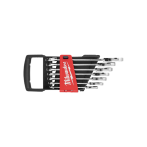 MILWAUKEE 7pc Flex Head Ratcheting Combination Wrench - Metric (48-22-9529)