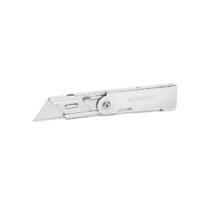 WORKPRO Stainless Steel Quick-Change Folding Utility Knife WP211001