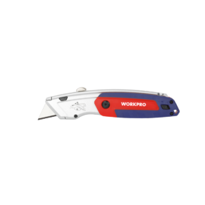 WORKPRO Dual-Blade Flip Utility Knife WP213016