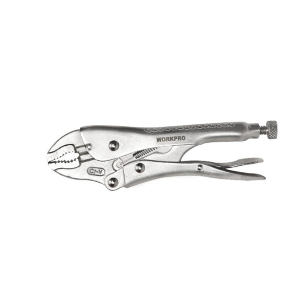 WORKPRO (CR-V) Jaw Locking Pliers (Straight / Curved / Welding) Size 10, 12 Inches - Image 2