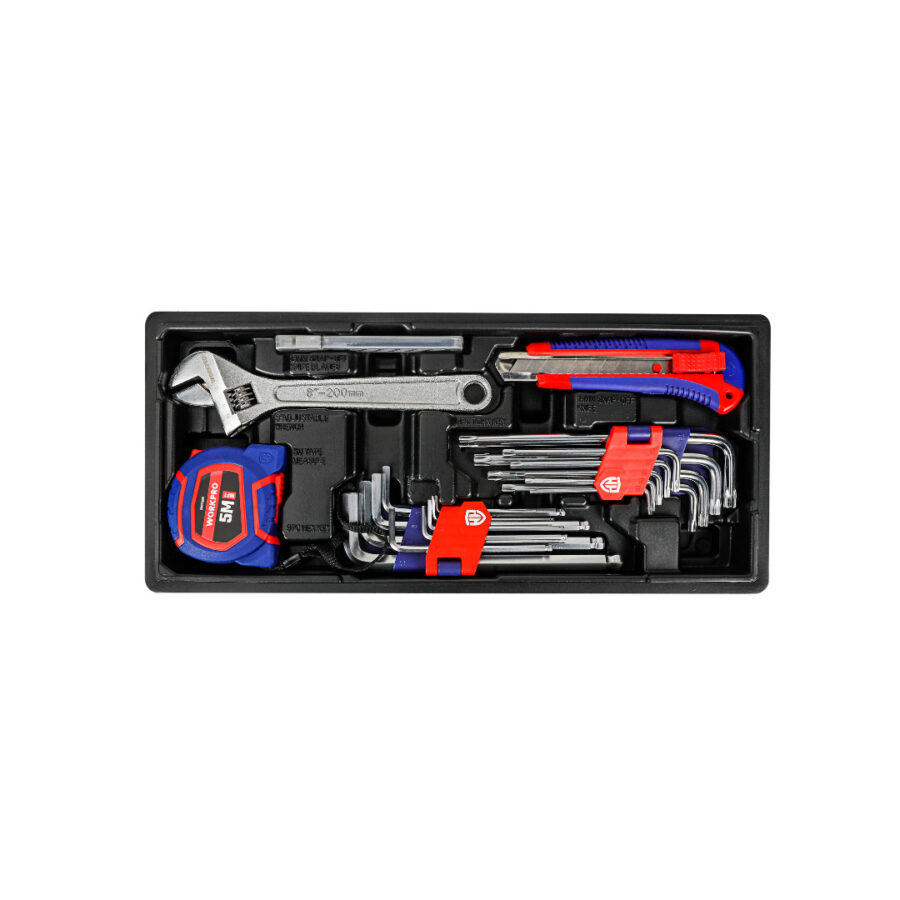 WORKPRO Cabinet Tool Sets – BMC Tray 193PC WP209074 – Sangchaigroup