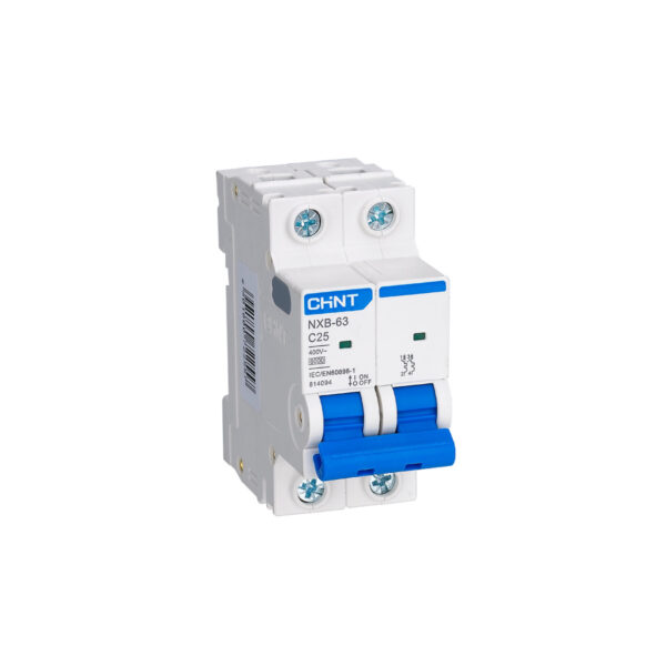 CHINT Miniature Circuit Breaker (MCB) NXB-63H 2P (10kA) Current Rated C16-C63