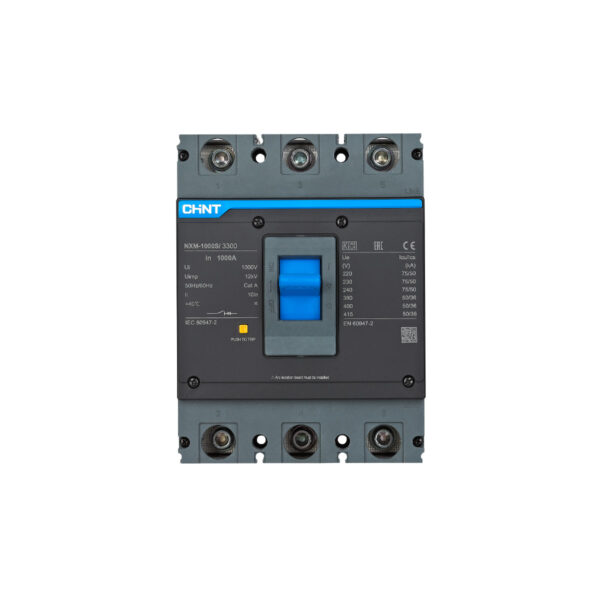 CHINT Moulded Case Circuit Breaker (MCCB) NXM-1000S/3300 (75kA)(1000AF) Rated Current 1000A - Image 2